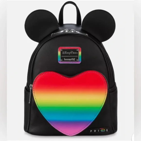 Loungefly Bags Lounge Fly X Disney Parks Pride Mini Rainbow Mickey Mouse Backpack Poshmark